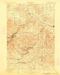 Sturgis South Dakota Historical topographic map, 1:62500 scale, 15 X 15 Minute, Year 1915