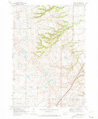Summit NE South Dakota Historical topographic map, 1:24000 scale, 7.5 X 7.5 Minute, Year 1970