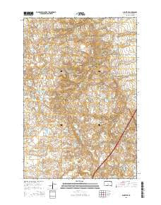 Summit NE South Dakota Current topographic map, 1:24000 scale, 7.5 X 7.5 Minute, Year 2015
