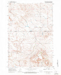 Table Mountain South Dakota Historical topographic map, 1:24000 scale, 7.5 X 7.5 Minute, Year 1969