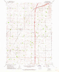Tea South Dakota Historical topographic map, 1:24000 scale, 7.5 X 7.5 Minute, Year 1962