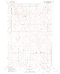Thunder Hawk SE South Dakota Historical topographic map, 1:24000 scale, 7.5 X 7.5 Minute, Year 1972