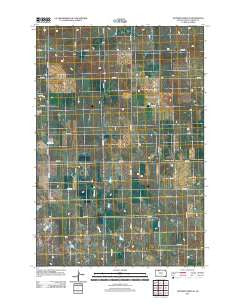 Thunder Hawk SE South Dakota Historical topographic map, 1:24000 scale, 7.5 X 7.5 Minute, Year 2012
