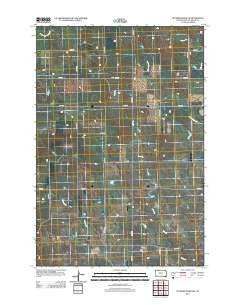 Thunder Hawk SW South Dakota Historical topographic map, 1:24000 scale, 7.5 X 7.5 Minute, Year 2012