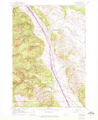 Tilford South Dakota Historical topographic map, 1:24000 scale, 7.5 X 7.5 Minute, Year 1953
