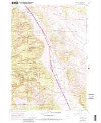 Tilford South Dakota Historical topographic map, 1:24000 scale, 7.5 X 7.5 Minute, Year 1953