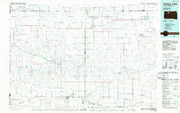 Timber Lake South Dakota Historical topographic map, 1:100000 scale, 30 X 60 Minute, Year 1986