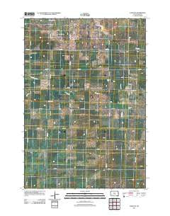Toronto South Dakota Historical topographic map, 1:24000 scale, 7.5 X 7.5 Minute, Year 2012