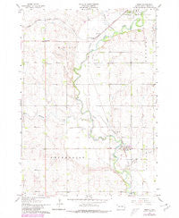 Trent South Dakota Historical topographic map, 1:24000 scale, 7.5 X 7.5 Minute, Year 1963