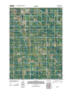 Tripp South Dakota Historical topographic map, 1:24000 scale, 7.5 X 7.5 Minute, Year 2012
