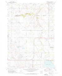 Tunerville South Dakota Historical topographic map, 1:24000 scale, 7.5 X 7.5 Minute, Year 1973