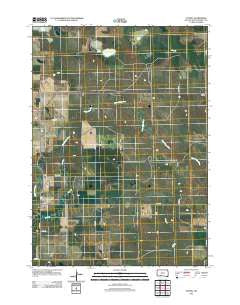 Tuthill South Dakota Historical topographic map, 1:24000 scale, 7.5 X 7.5 Minute, Year 2012