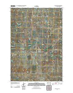 Two Buttes South Dakota Historical topographic map, 1:24000 scale, 7.5 X 7.5 Minute, Year 2012