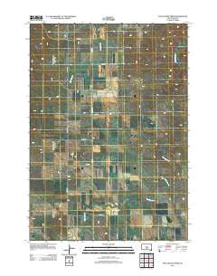 Two Nation Creek South Dakota Historical topographic map, 1:24000 scale, 7.5 X 7.5 Minute, Year 2012
