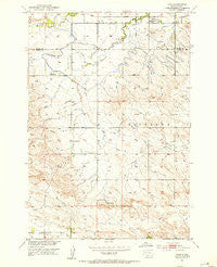 Vale South Dakota Historical topographic map, 1:24000 scale, 7.5 X 7.5 Minute, Year 1951