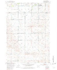 Vale South Dakota Historical topographic map, 1:24000 scale, 7.5 X 7.5 Minute, Year 1951