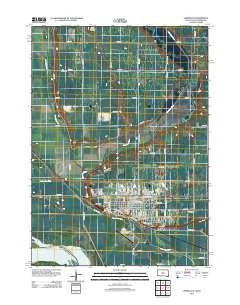 Vermillion South Dakota Historical topographic map, 1:24000 scale, 7.5 X 7.5 Minute, Year 2012