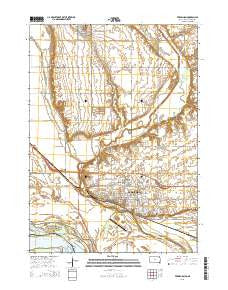 Vermillion South Dakota Current topographic map, 1:24000 scale, 7.5 X 7.5 Minute, Year 2015