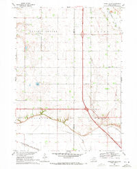 Vermillion SE South Dakota Historical topographic map, 1:24000 scale, 7.5 X 7.5 Minute, Year 1969