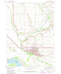 Vermillion South Dakota Historical topographic map, 1:24000 scale, 7.5 X 7.5 Minute, Year 1969