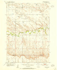 Viewfield South Dakota Historical topographic map, 1:24000 scale, 7.5 X 7.5 Minute, Year 1953