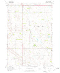 Virgil South Dakota Historical topographic map, 1:24000 scale, 7.5 X 7.5 Minute, Year 1973