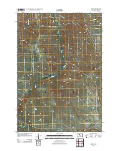 Virginia South Dakota Historical topographic map, 1:24000 scale, 7.5 X 7.5 Minute, Year 2012