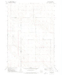 Vivian SE South Dakota Historical topographic map, 1:24000 scale, 7.5 X 7.5 Minute, Year 1972
