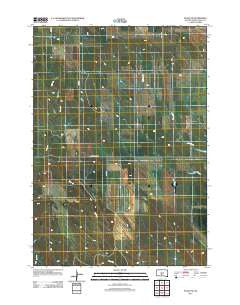 Vivian SW South Dakota Historical topographic map, 1:24000 scale, 7.5 X 7.5 Minute, Year 2012