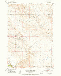 Volunteer SE South Dakota Historical topographic map, 1:24000 scale, 7.5 X 7.5 Minute, Year 1951