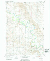 Volunteer South Dakota Historical topographic map, 1:24000 scale, 7.5 X 7.5 Minute, Year 1951