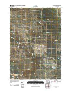 Volunteer SE South Dakota Historical topographic map, 1:24000 scale, 7.5 X 7.5 Minute, Year 2012