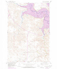 Wakpala SE South Dakota Historical topographic map, 1:24000 scale, 7.5 X 7.5 Minute, Year 1956