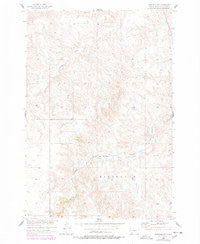 Wakpala SW South Dakota Historical topographic map, 1:24000 scale, 7.5 X 7.5 Minute, Year 1956