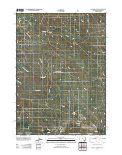 Wallace Ranch South Dakota Historical topographic map, 1:24000 scale, 7.5 X 7.5 Minute, Year 2012
