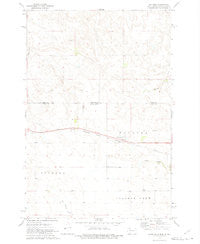 Watauga South Dakota Historical topographic map, 1:24000 scale, 7.5 X 7.5 Minute, Year 1972