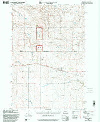 Watauga South Dakota Historical topographic map, 1:24000 scale, 7.5 X 7.5 Minute, Year 1998