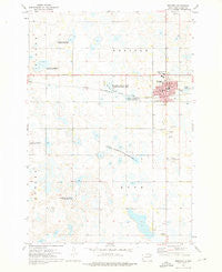 Webster South Dakota Historical topographic map, 1:24000 scale, 7.5 X 7.5 Minute, Year 1973