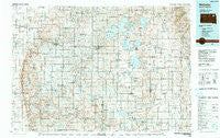 Webster South Dakota Historical topographic map, 1:100000 scale, 30 X 60 Minute, Year 1985