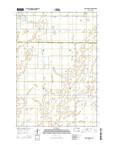Wetonka South South Dakota Current topographic map, 1:24000 scale, 7.5 X 7.5 Minute, Year 2015