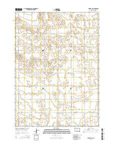 Wewela NE South Dakota Current topographic map, 1:24000 scale, 7.5 X 7.5 Minute, Year 2015