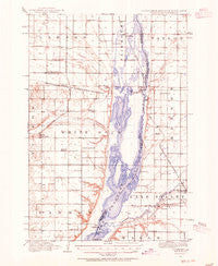 White Rock South Dakota Historical topographic map, 1:62500 scale, 15 X 15 Minute, Year 1915