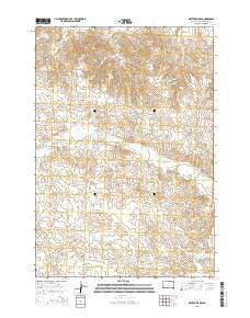 White Owl NW South Dakota Current topographic map, 1:24000 scale, 7.5 X 7.5 Minute, Year 2015