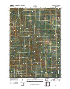 White River SE South Dakota Historical topographic map, 1:24000 scale, 7.5 X 7.5 Minute, Year 2012