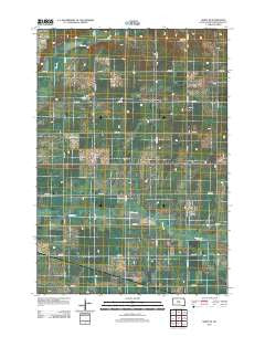 White SE South Dakota Historical topographic map, 1:24000 scale, 7.5 X 7.5 Minute, Year 2012