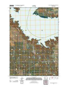 Willow Creek Butte South Dakota Historical topographic map, 1:24000 scale, 7.5 X 7.5 Minute, Year 2012