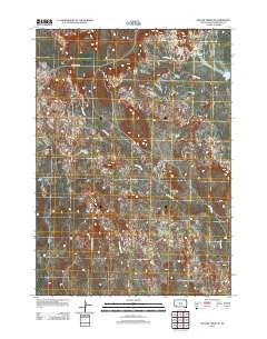 Willow Creek NE South Dakota Historical topographic map, 1:24000 scale, 7.5 X 7.5 Minute, Year 2012