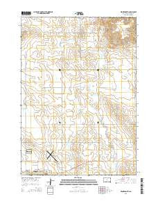 Winner North South Dakota Current topographic map, 1:24000 scale, 7.5 X 7.5 Minute, Year 2015