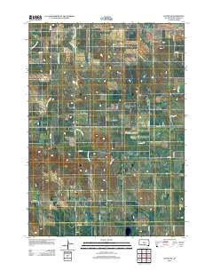 Witten SE South Dakota Historical topographic map, 1:24000 scale, 7.5 X 7.5 Minute, Year 2012