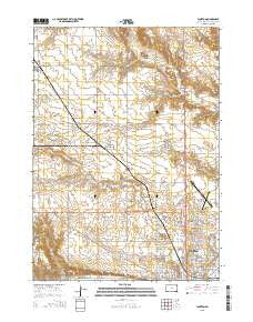 Yankton South Dakota Current topographic map, 1:24000 scale, 7.5 X 7.5 Minute, Year 2015